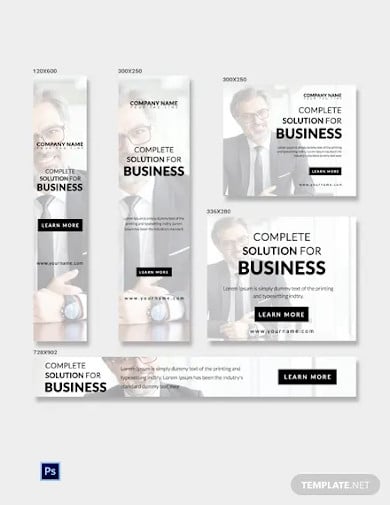 free business ad banner template