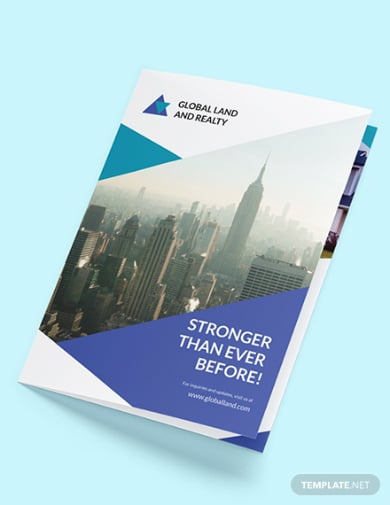 global realty business brochure format