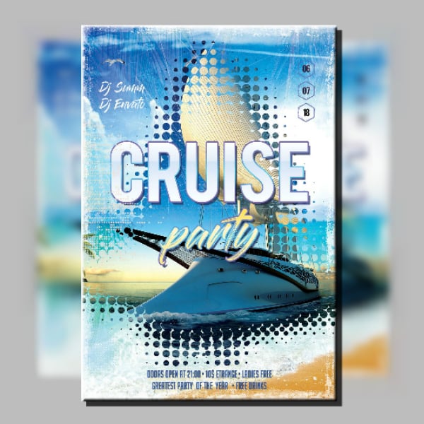 cruise ship flyer