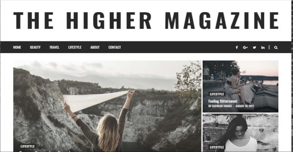 higher place – 40 demos wordpress theme