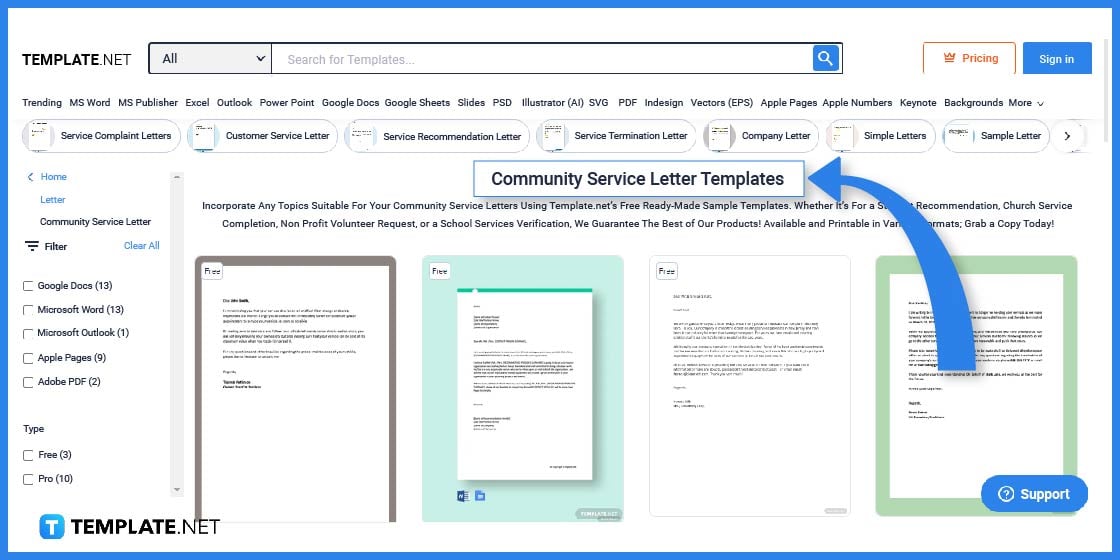 how to create a community service letter templates examples 2023 step