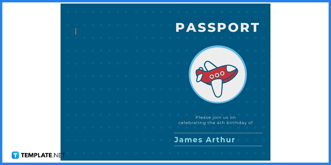 how to make passport invitations templates examples 2023 step