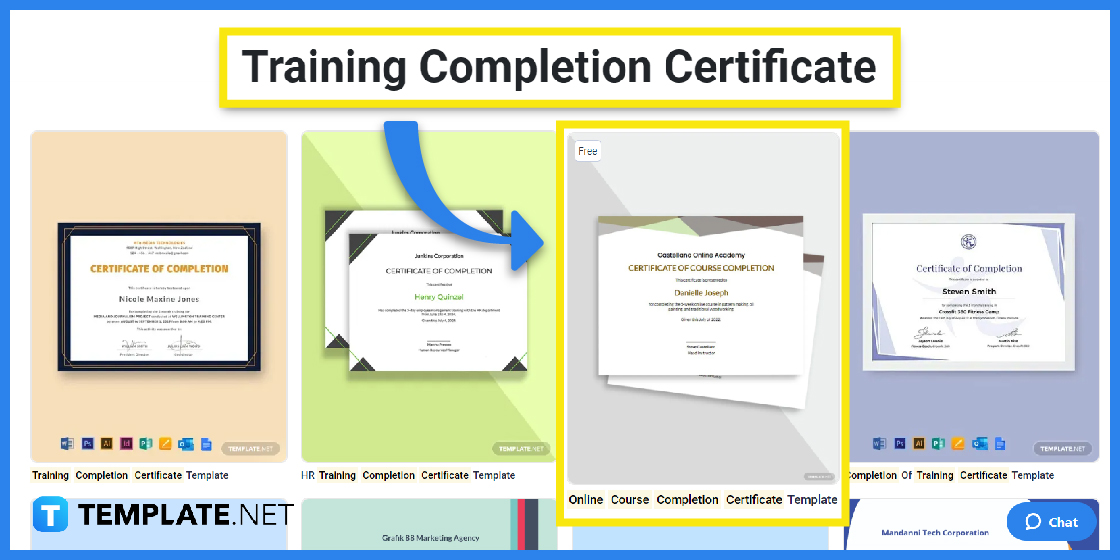 how to build a training completion certificate templates examples 2023 step