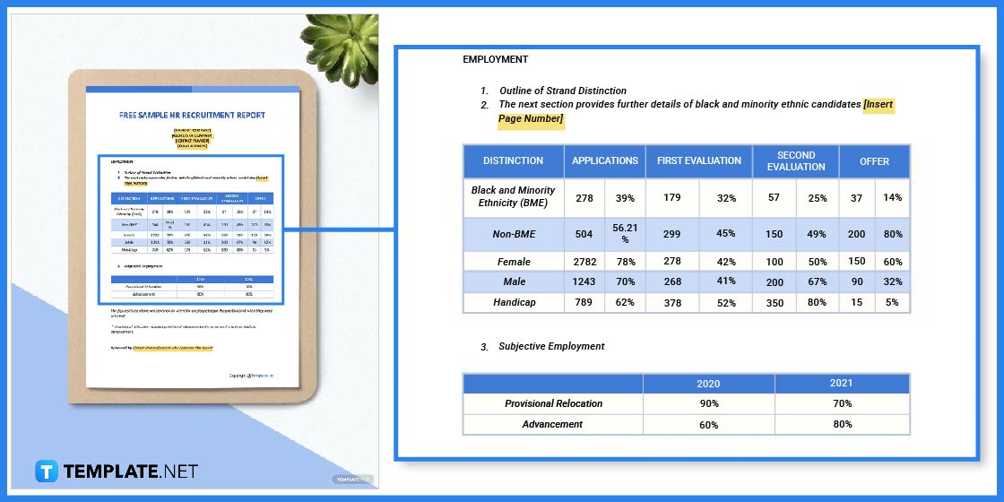 how to create a recruitment report templates examples 2023 step