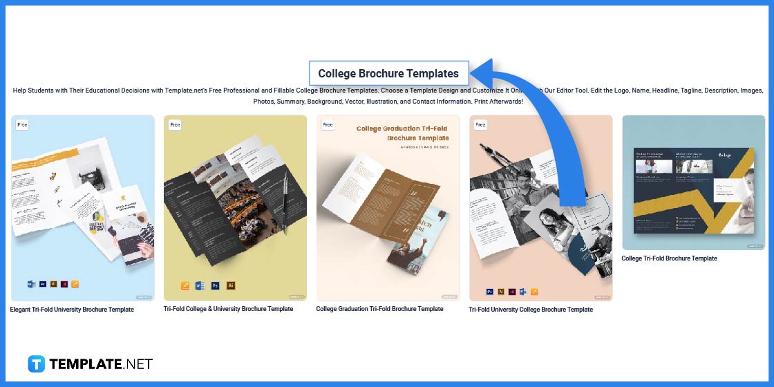 how to make college brochures templates examples 2023 step