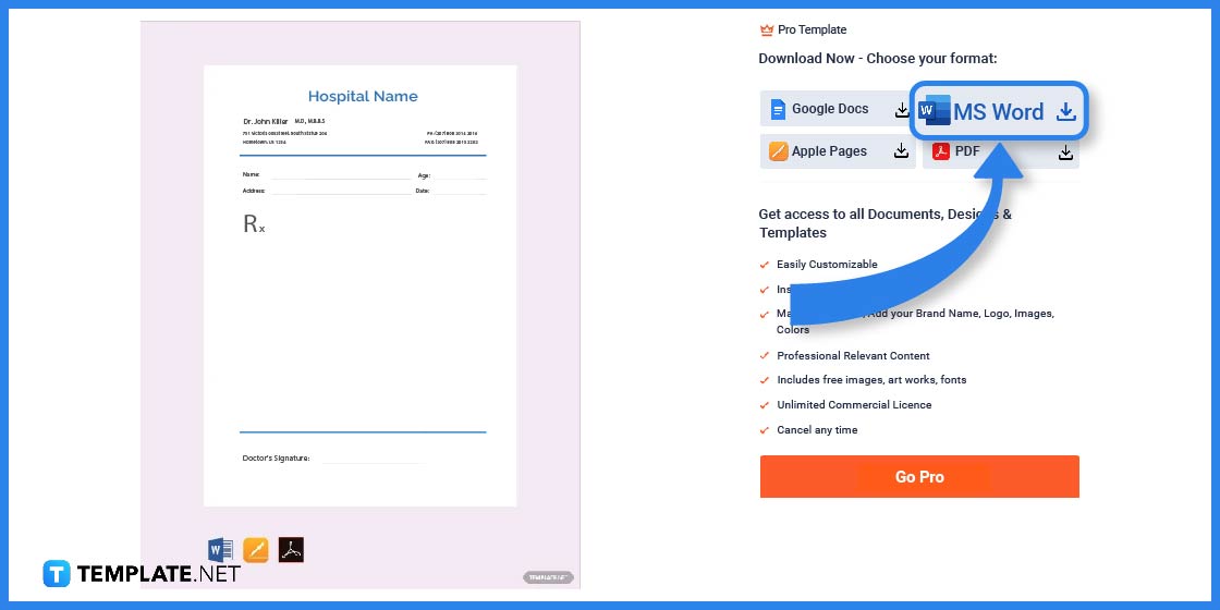 how to make a blank prescription templates examples 2023 step