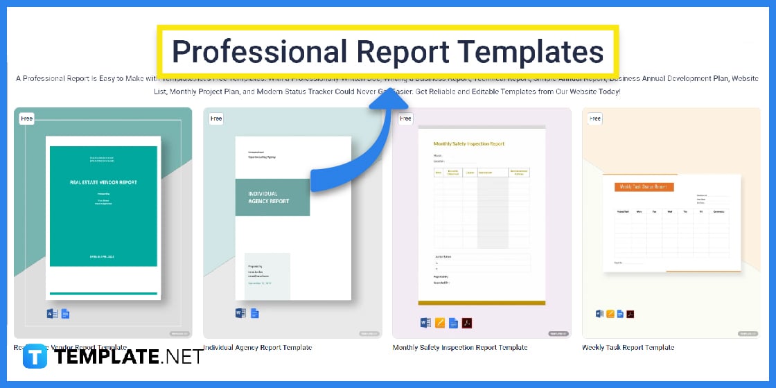 how to make a professional report templates examples 2023 step