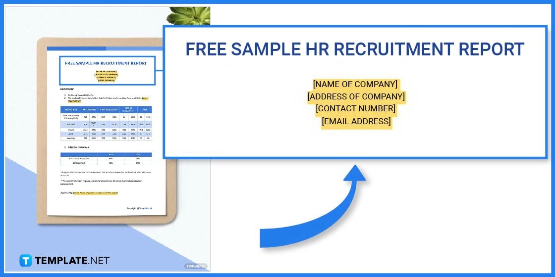 how to make a recruitment report templates examples 2023 step