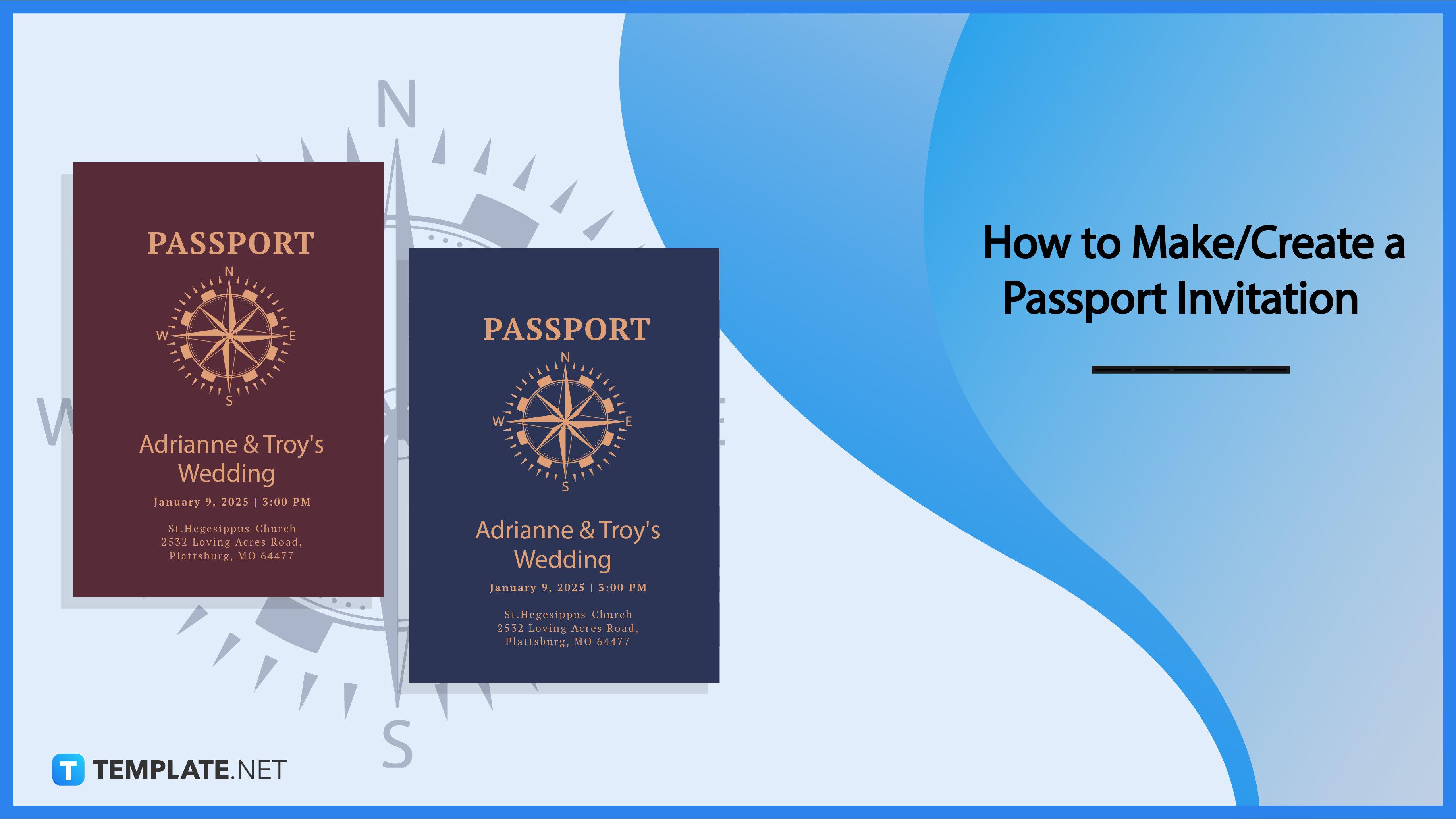 blank passport template