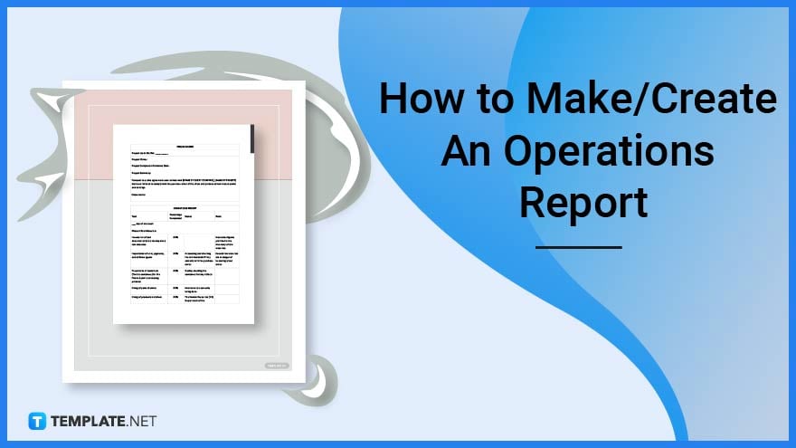 how to make_create an operations report templates examples 20