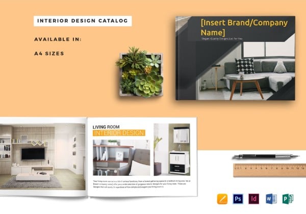 30 Creative Interior Design Brochure Templates  Creatisimo