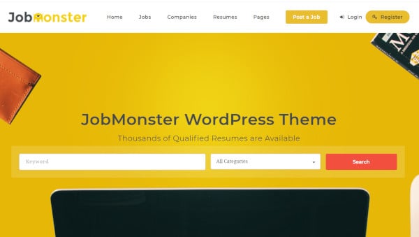 jobmonster wpbakery wordpress theme