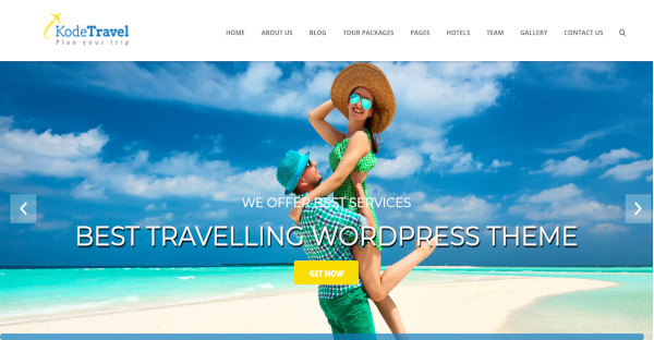 wordpress tourism template