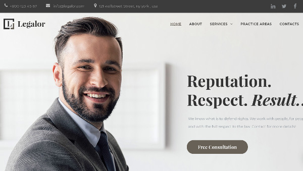 lex seo optimized wordpress theme