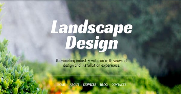 landscape design – multilingual wordpress theme