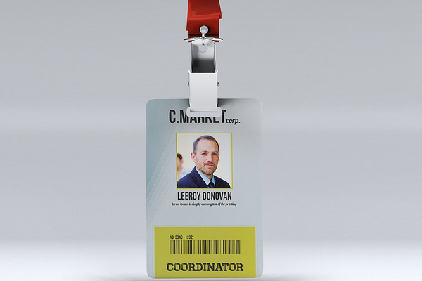 multipurpose id badge