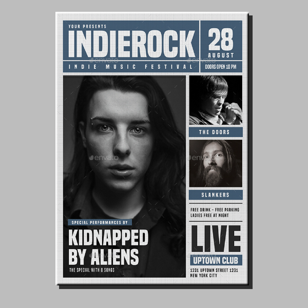 7+ Newspaper Flyer Templates Illustrator, Word, PSD, Publisher, Pages