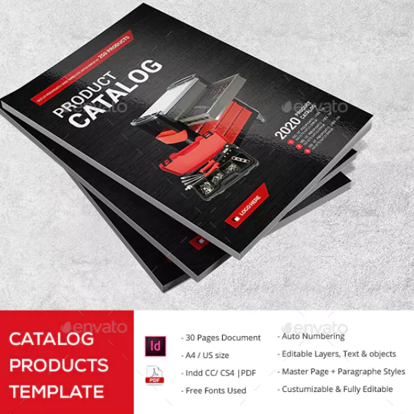 product advertising catalog example