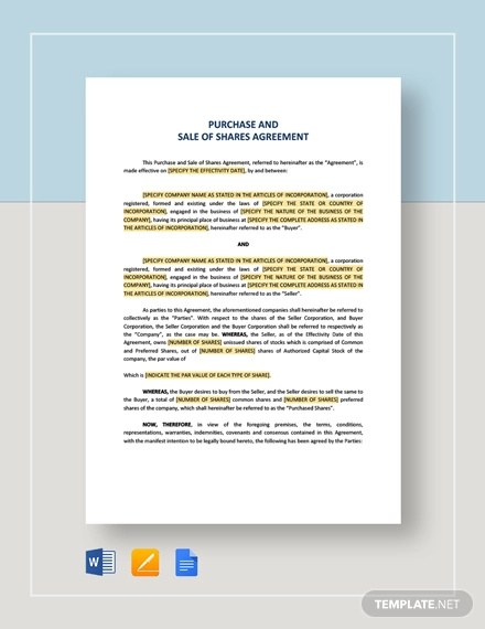 33+ Purchase and Sale Agreement Templates in MS Word | PDF | Apple ...