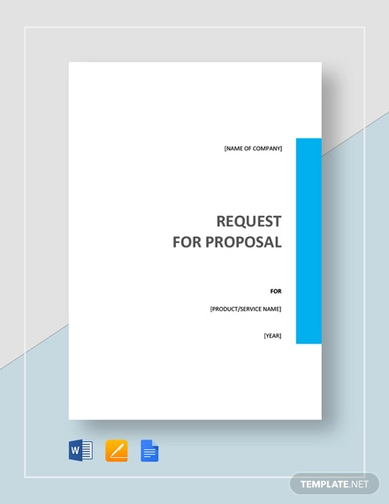 Request For Proposal Template 13 Free Word PDF Documents Download