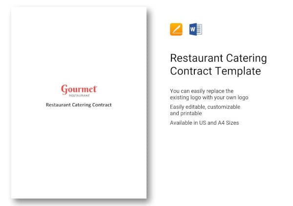 restaurant-catering-contract-template