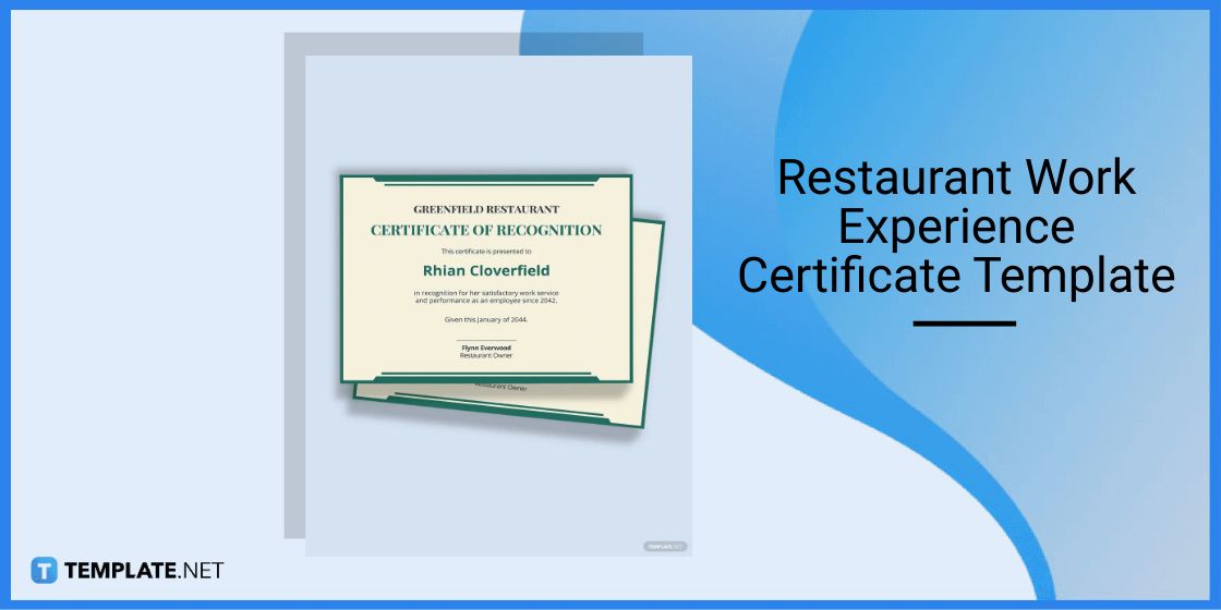 How to Make/Create an Experience Certificate [Templates + Examples ...