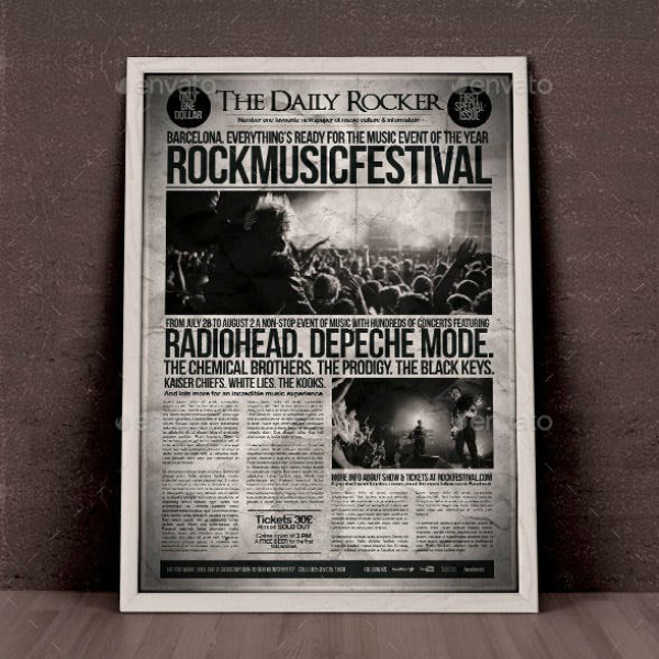 7+ Newspaper Flyer Templates Illustrator, Word, PSD, Publisher, Pages