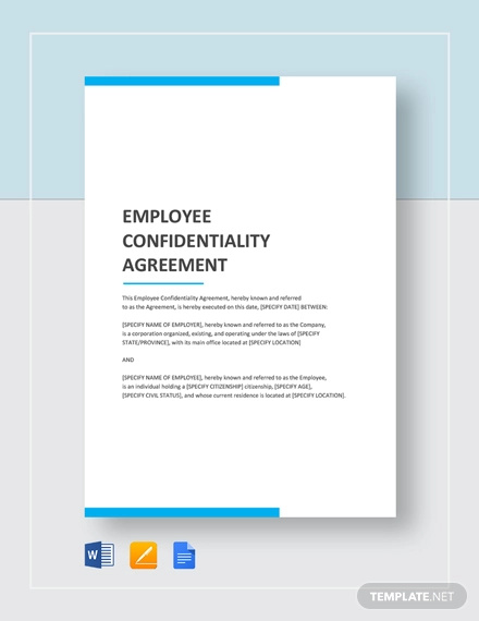 Hipaa Employee Confidentiality Agreement Template from images.template.net