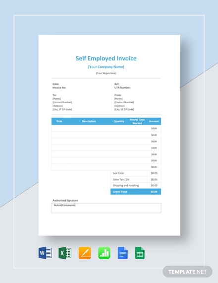 10 invoice templates ms word excel pdf google docs google sheets