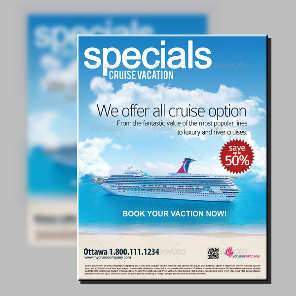 How To Make a Cruise Ship Flyer [10+ Templates] | Free & Premium Templates