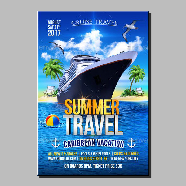 How To Make a Cruise Ship Flyer [10+ Templates] | Free & Premium Templates