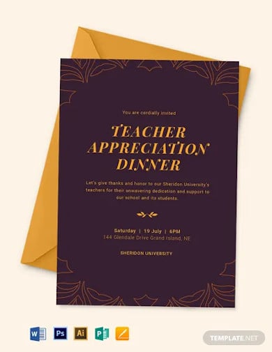 teacher-appreciation-dinner-invitation-template