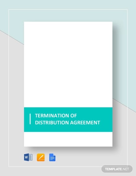termination-of-distribution-agreement-template