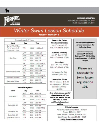 winter-swim-lesson-schedule