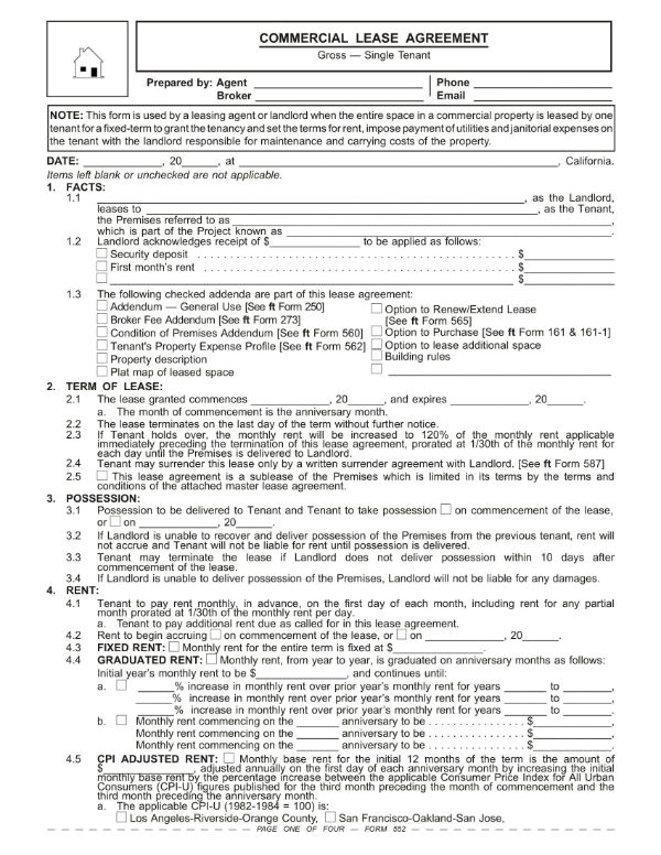 How to Create a Commercial Lease Agreement [10+ Templates to Download]