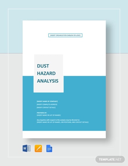 dust hazard analysis