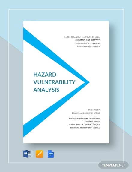 hazard vulnerability analysis