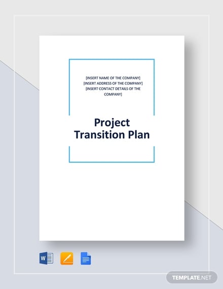 project-transition-plan