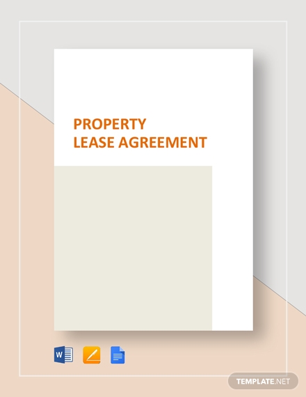 property lease agreement