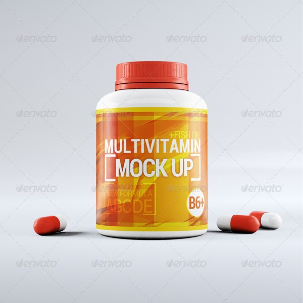 5+ Pill Bottle Label Templates AI, Pages, Indesign, PSD, MS Word