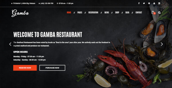 gamba restaurant – just another wordpress site