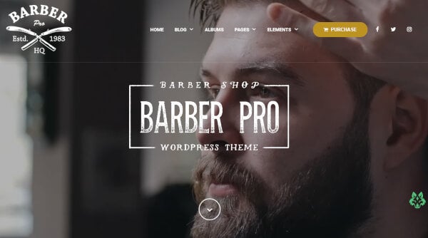 barber pro – barber shop wordpress theme