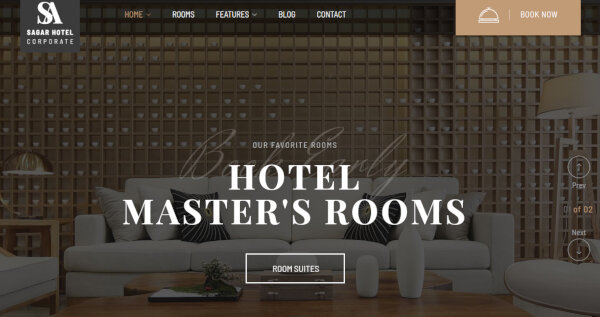 sailing – wordpress hotel theme for hotel booking