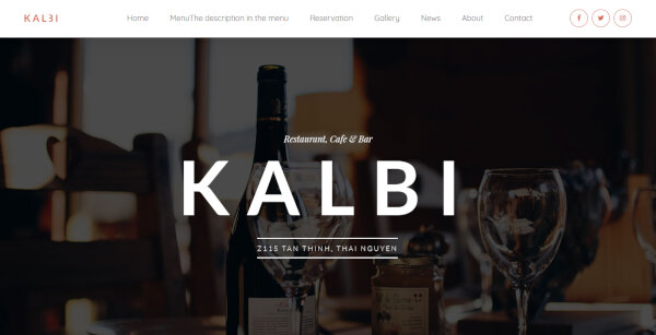 kalbi – restaurant wordpress theme