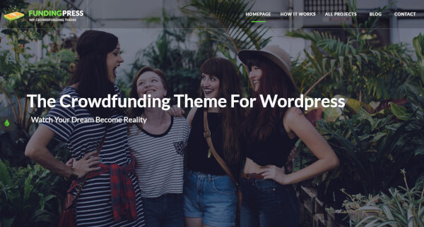 9 fundingpress – crowdfunding wordpress theme