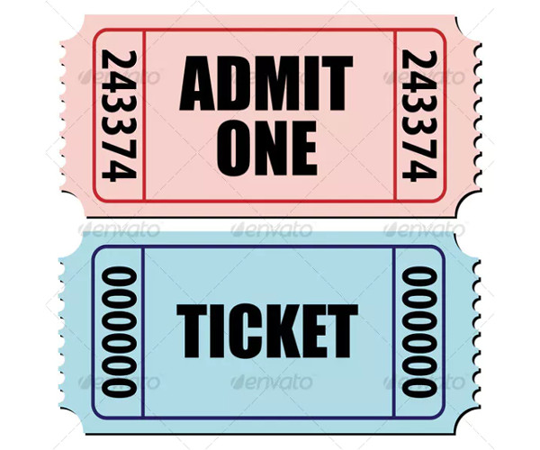 16 Admit One Ticket Templates In Ai Word Pages Psd Publisher