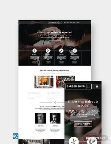 21+ Popular Barber Shop WordPress Themes and Templates [ Download Now ]