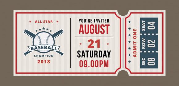 23+ Baseball Ticket Templates in AI, Word, Pages, PSD, Publisher