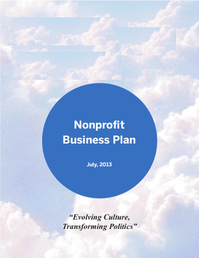 nonprofit resort business plan