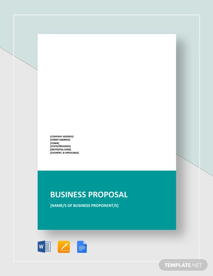 45+ Business Proposal Templates - DOC, PDF